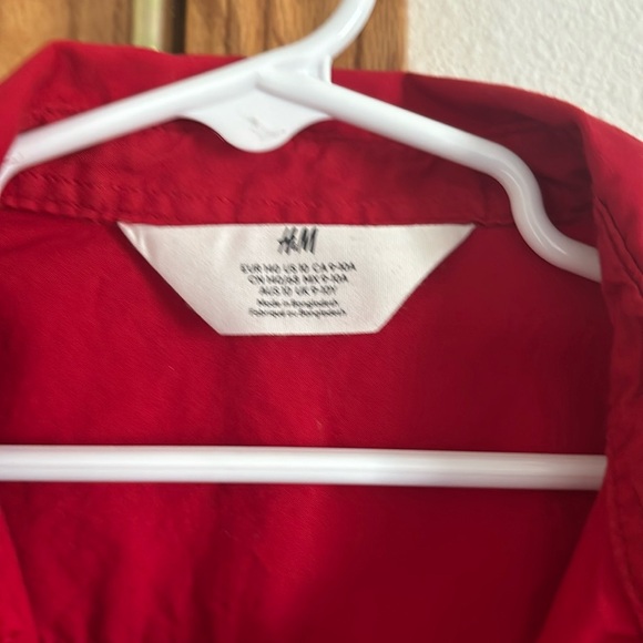 Boys shirt H&M size us 10 - Picture 2 of 4